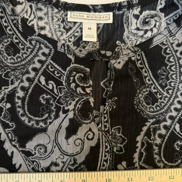 Dana Buchman Tunic Beautiful Blouse - Picture 6 of 7